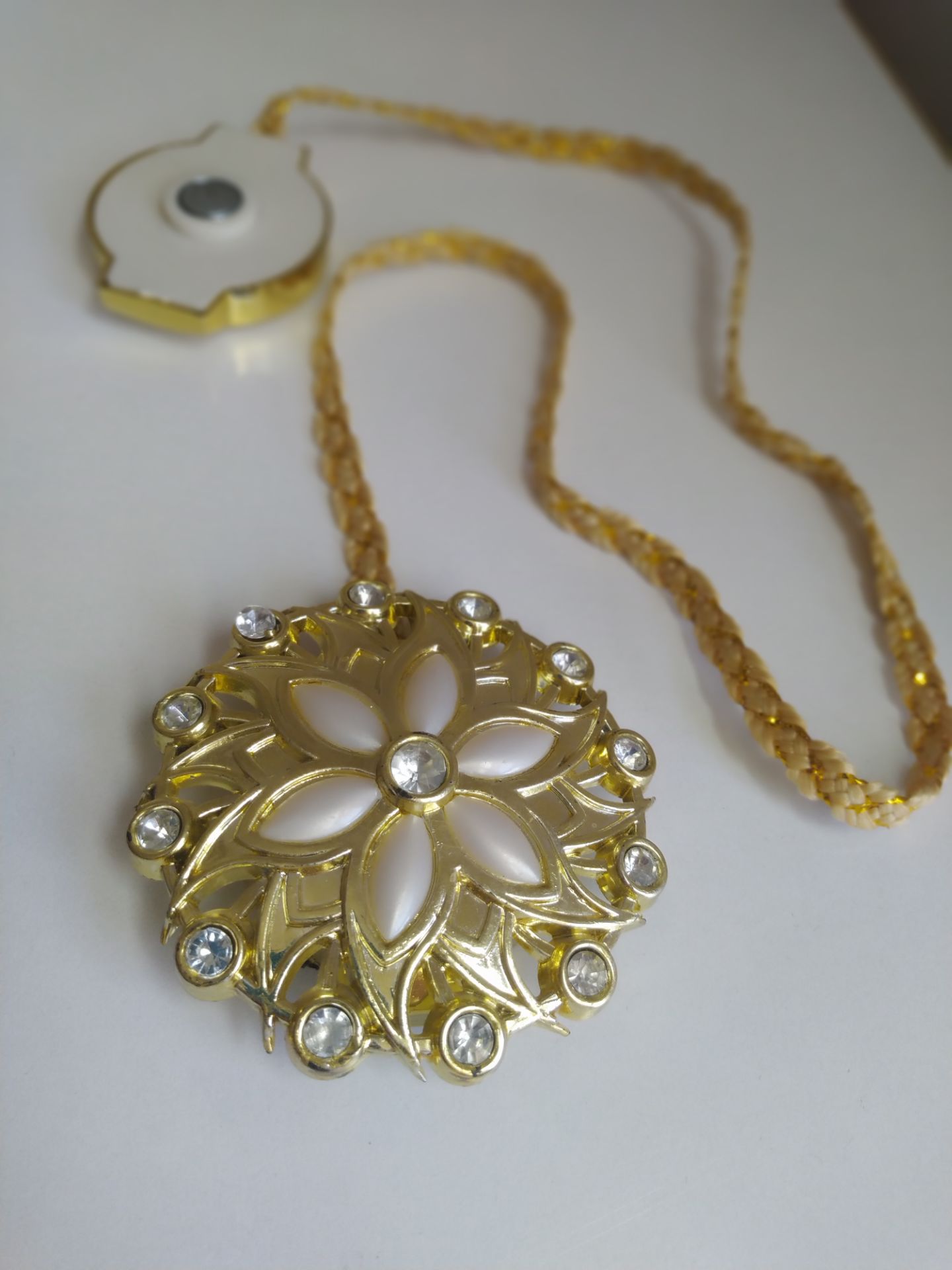 کمرپرده ای مگنتی طرح گل
